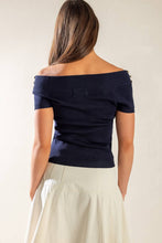 Load image into Gallery viewer, Navy Top
