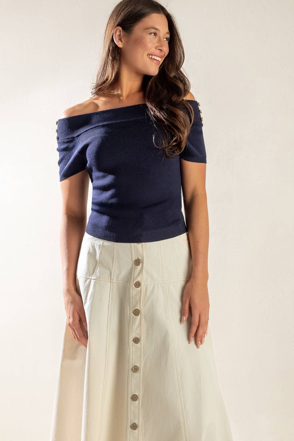 Navy Top