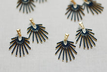 Load image into Gallery viewer, Sunburst Statement Earrings
