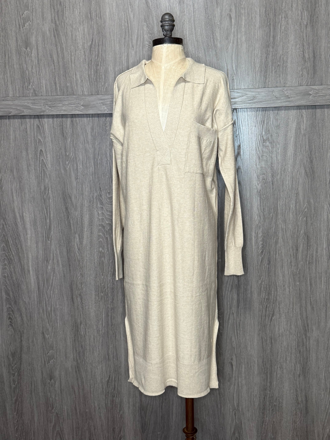Sand Sweater Dress
